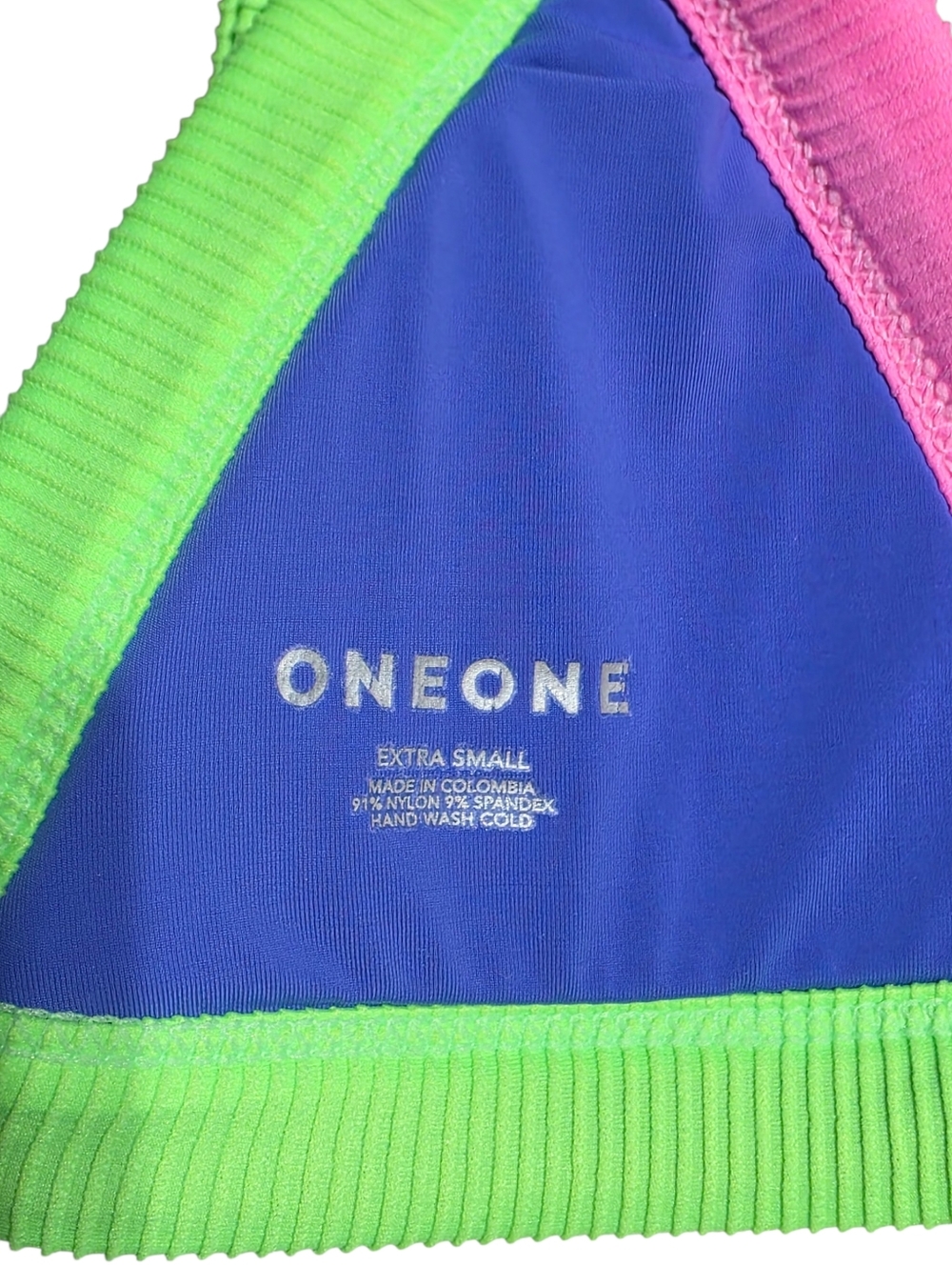 ONEONE BRIGHT NEON BIKINI SZ XS - Picture 8 of 10